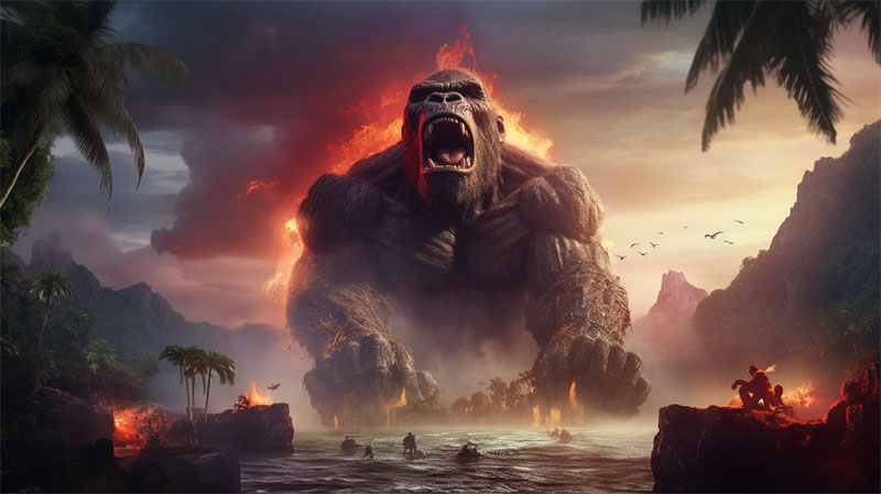 Skull Island: Rise of Kong hra na Playstation 5 Skull Island: Rise of Kong hra na PS5