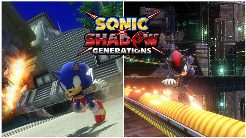 Sonic X Shadow Generations PS4 hra Sonic X Shadow Generations PS4 hra