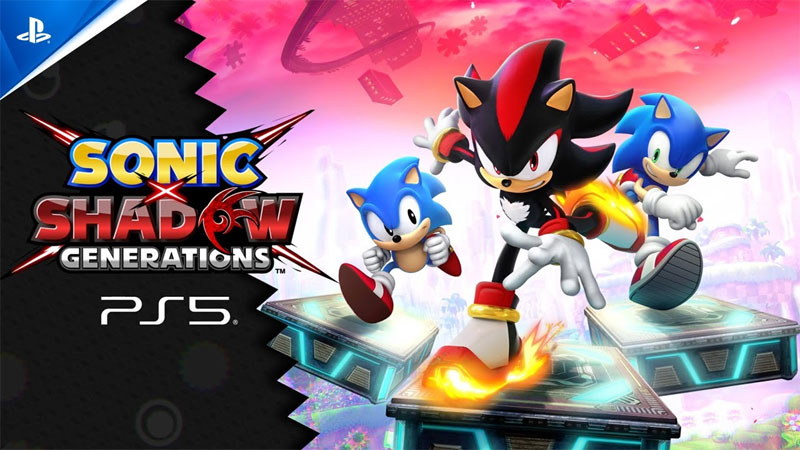 Sonic X Shadow Generations PS5 hra Sonic X Shadow Generations PS5 hra