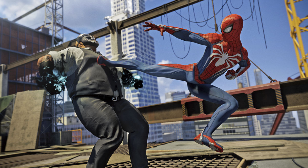 Spiderman PS4 hra v češtině Spiderman PS4 hra v češtině