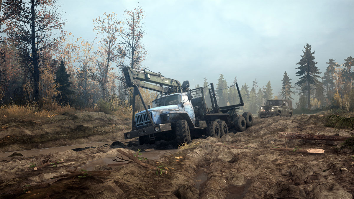 Spintires Mudrunner American Wilds PS4 hra Spintires Mudrunner American Wilds PS4 hra