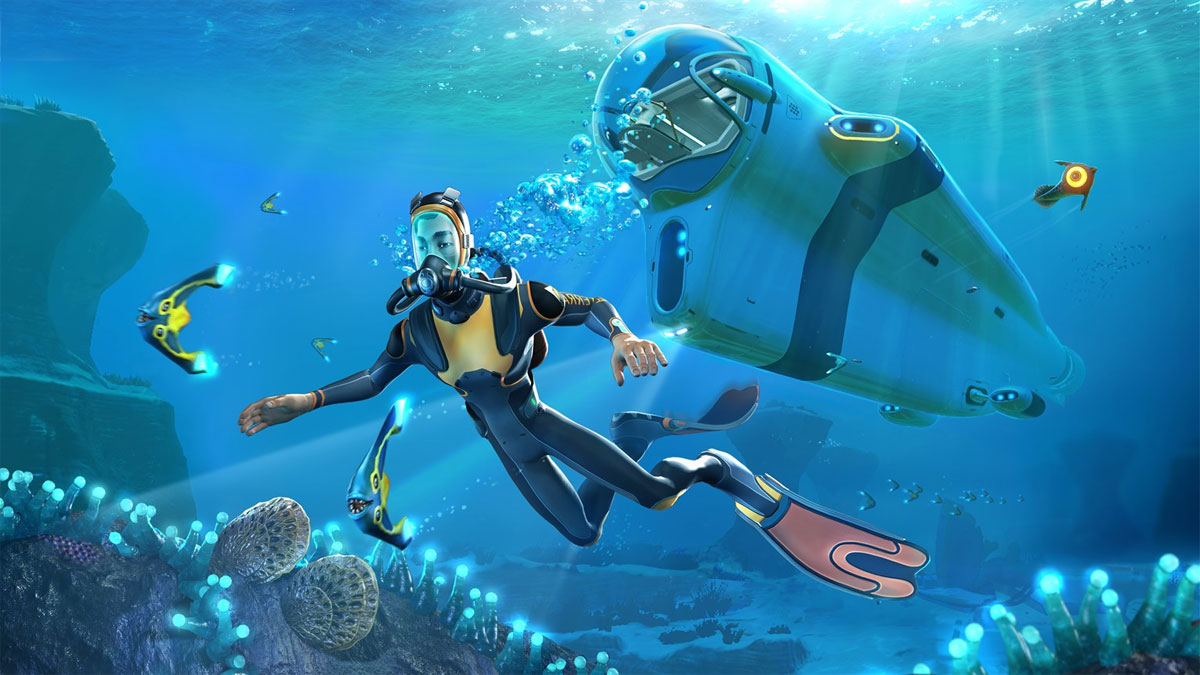 Subnautica PS4 hra