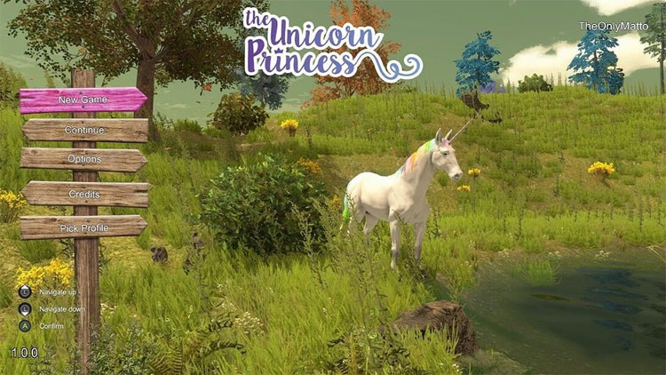 The Unicorn Princess hra na Sony PS4