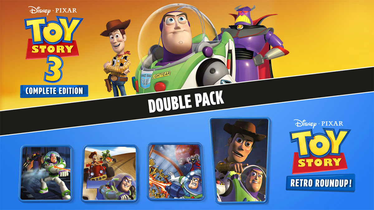 Toy Story 3: Complete Edition PS4 + Toy Story: Retro Roundup! PS4 Toy Story 3: Complete Edition PS4 + Toy Story: Retro Roundup! PS4