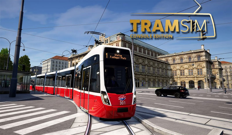 Tram Sim Console Edition simulátor řízení tramvaje na Playstation 5 Tram Sim - simulátor řízení tramvaje na Playstation 5