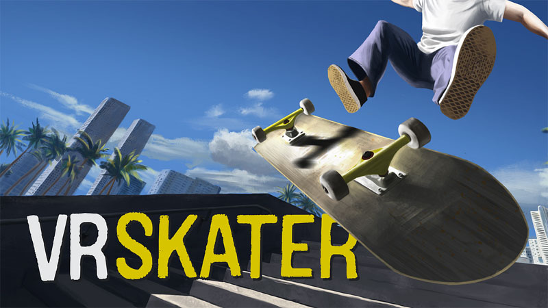 VR skater sportovní hra pro virtuální realitu Playstation VR2 na PS5 konzolích VR skater sportovní hra pro virtuální realitu Playstation VR2 na PS5 konzolích