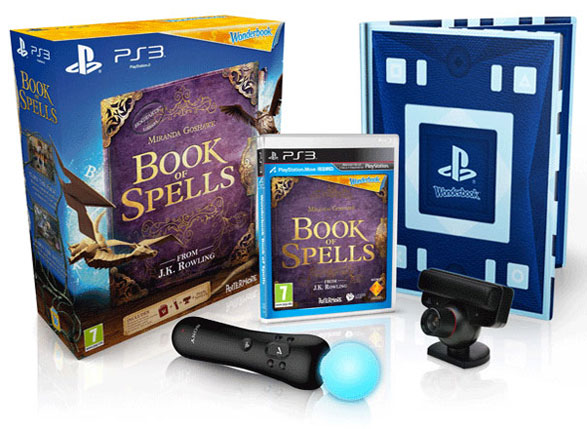 Wonderbook Book of Spells - kouzlení na PS3 ovládané pohybem