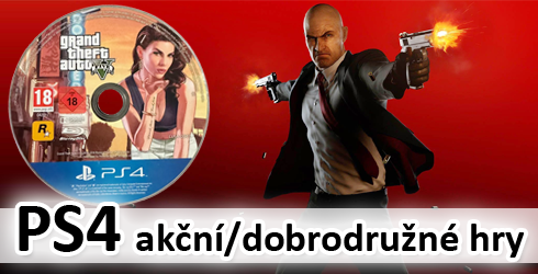 akční a dobrodružné PS4 hry