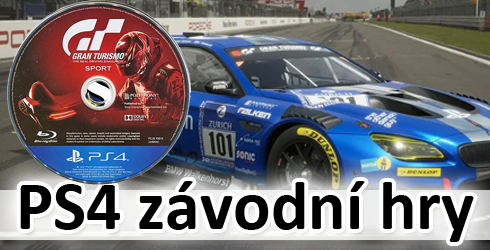 závodní PS4 hry