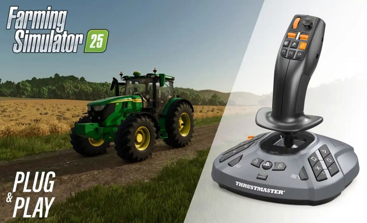 joystick na Farming Simulator 25 PS5