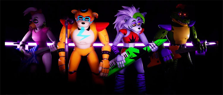 Five Nights at Freddys Security Breach PS5 hra Five Nights at Freddys Security Breach PS5 hra