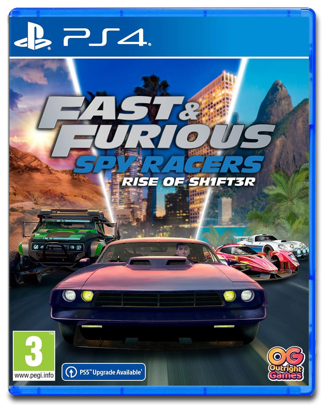 Fast & Furious: Spy Racers Rise of SH1FT3R PS4