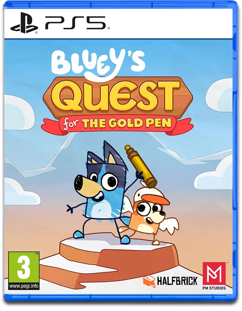 Bluey's Quest for the Gold Pen PS5