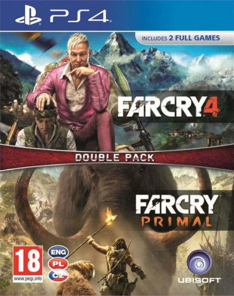 Far Cry 4 CZ + Far Cry Primal CZ PS4