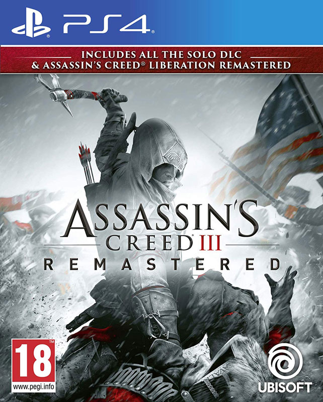 Assassins Creed 3 + Liberation Remastered PS4