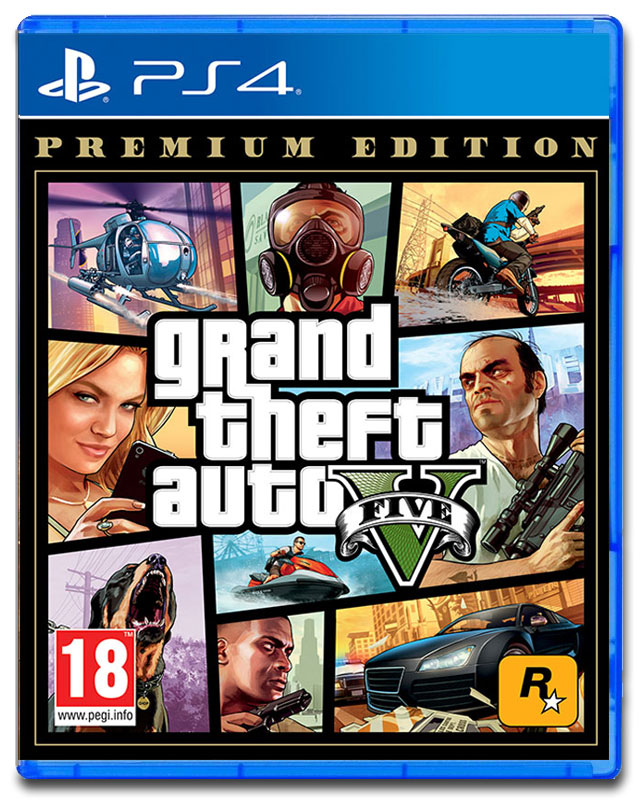 Grand Theft Auto V (GTA 5) PS4 - Premium Edition