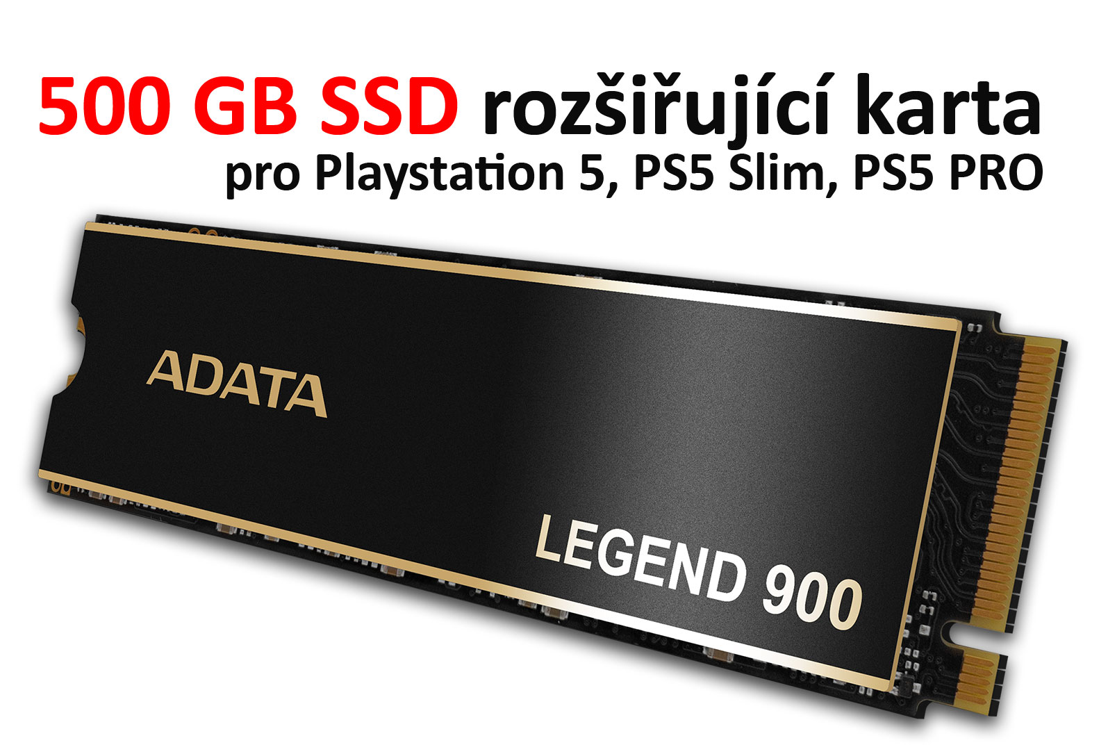 500GB SSD karta pro Playstation 5 (záruka 5 let)