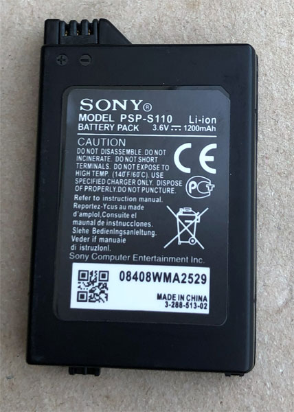 Baterie pro PSP Slim