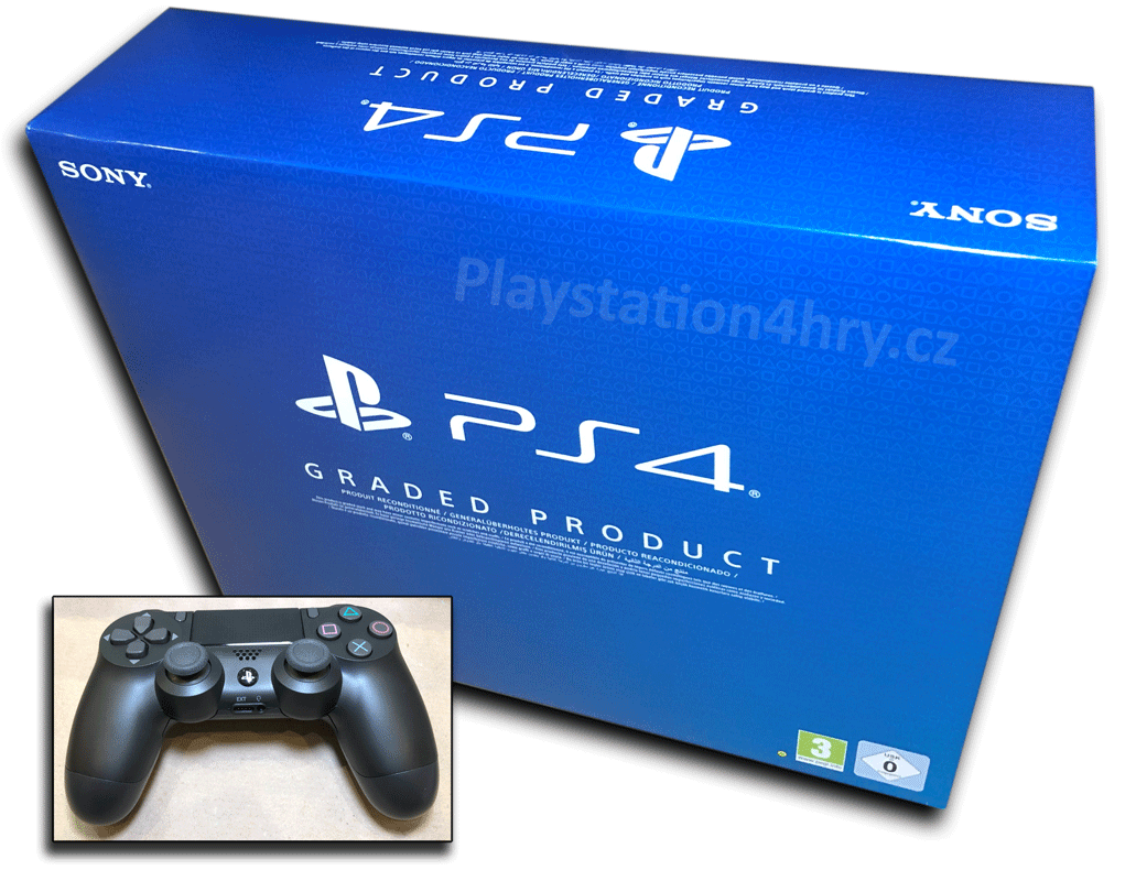 Playstation 4 PRO 1TB (factory refurbished, 1 rok záruka)
