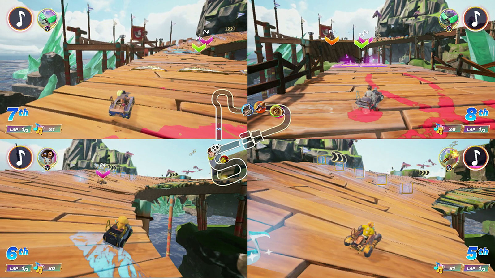 DreamWorks All-Star Kart Racing PS4