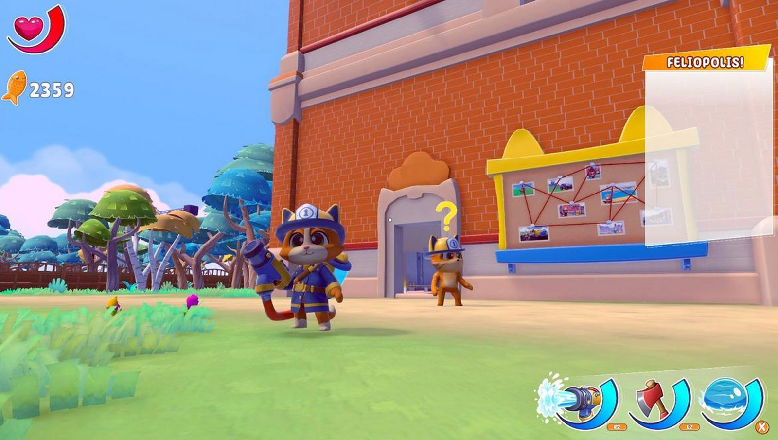Leo the Firefighter Cat PS5