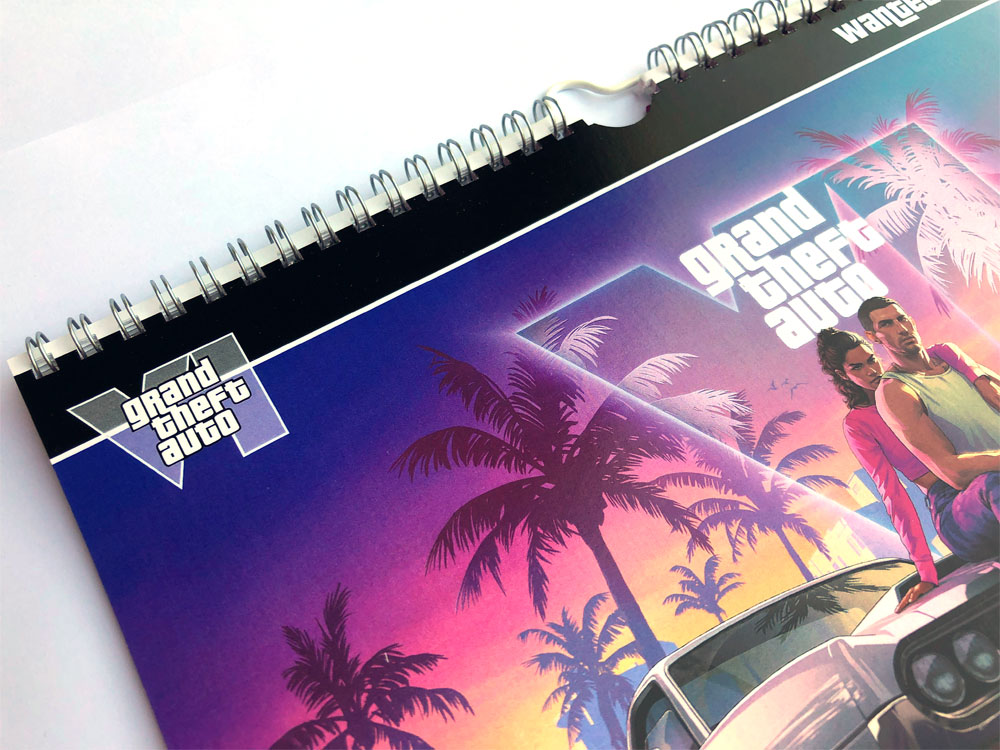 GTA 6 fotokalendář (2027) – 15 listů, křídový papír