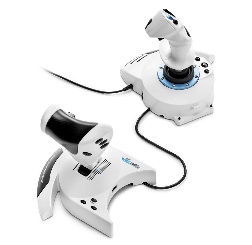Letecký joystick Hotas 5 s oficiální Playstation 5 a PS4 licencí