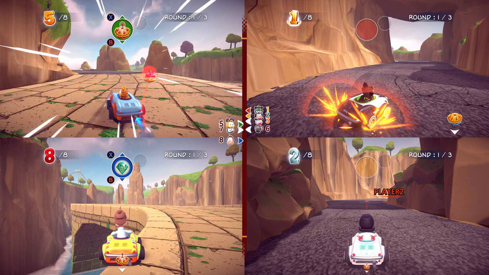Garfield Kart Furious Racing PS4