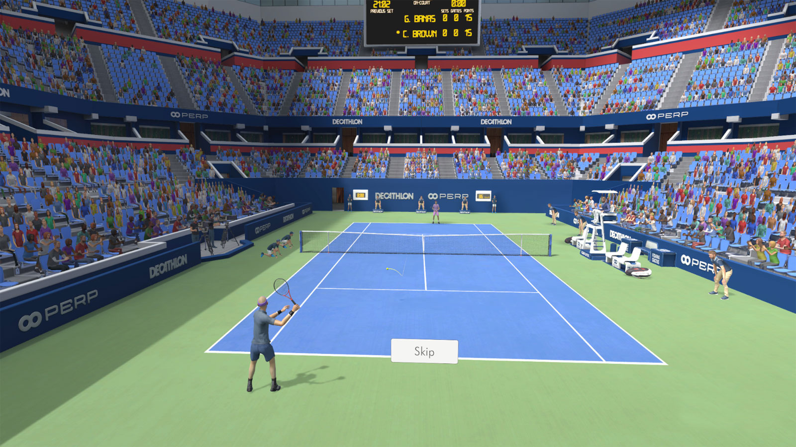 Tennis on Court VR PS5 - vyžaduje Playstation VR2