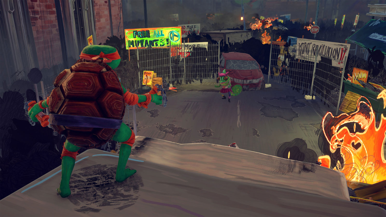 Teenage Mutant Ninja Turtles: Mutants Unleashed PS4