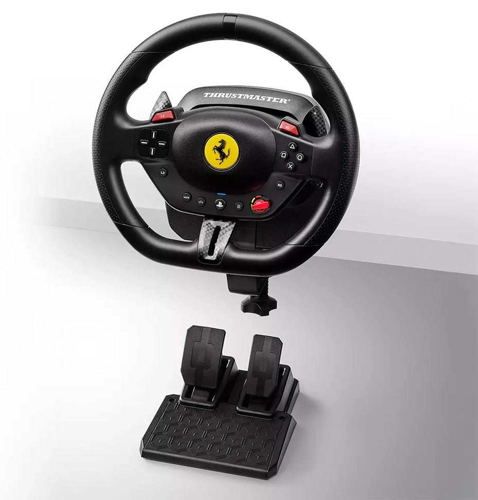 Volant Ferrari 296 GTB pro Playstation 4 a PS5