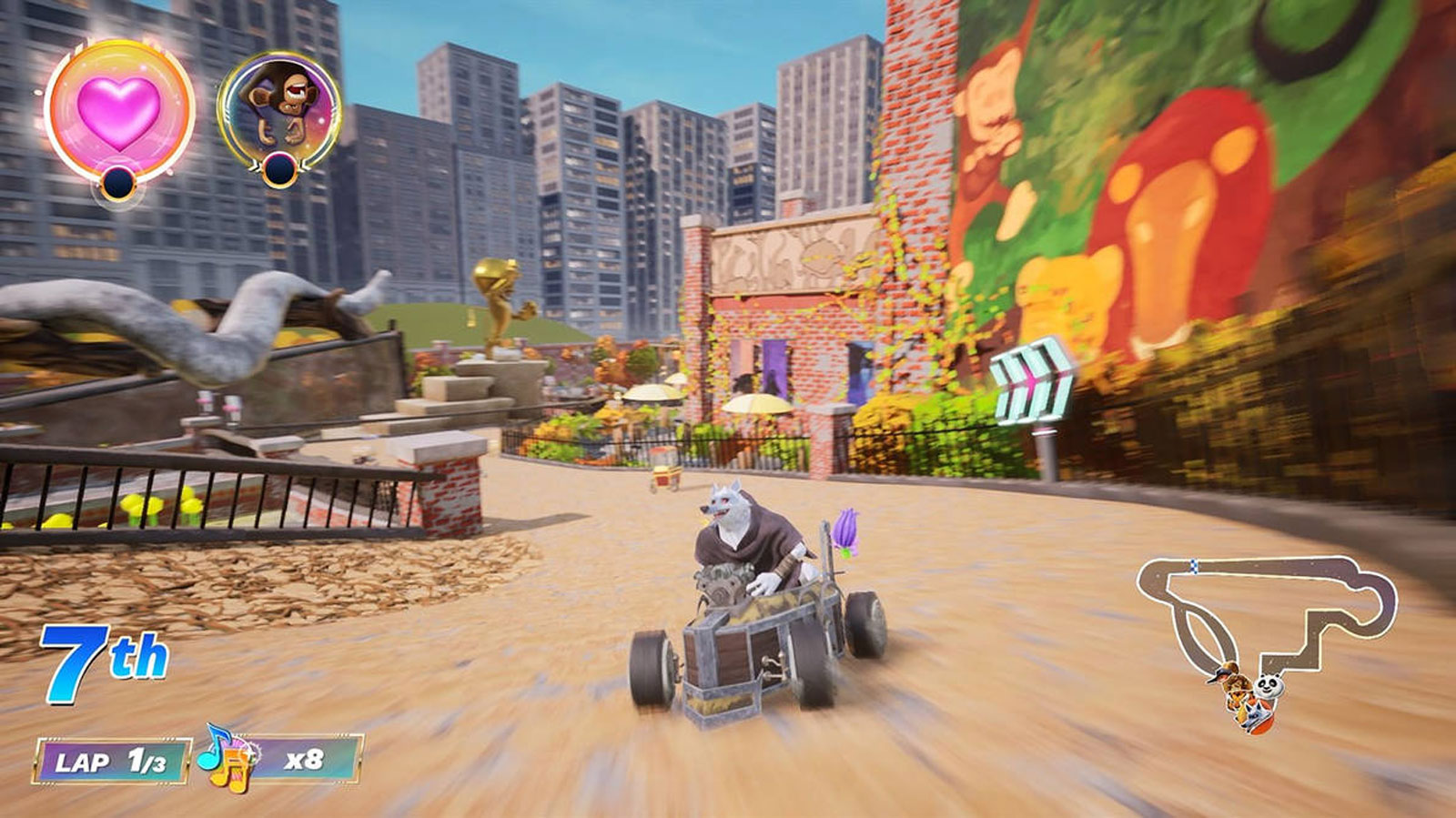 DreamWorks All-Star Kart Racing PS4
