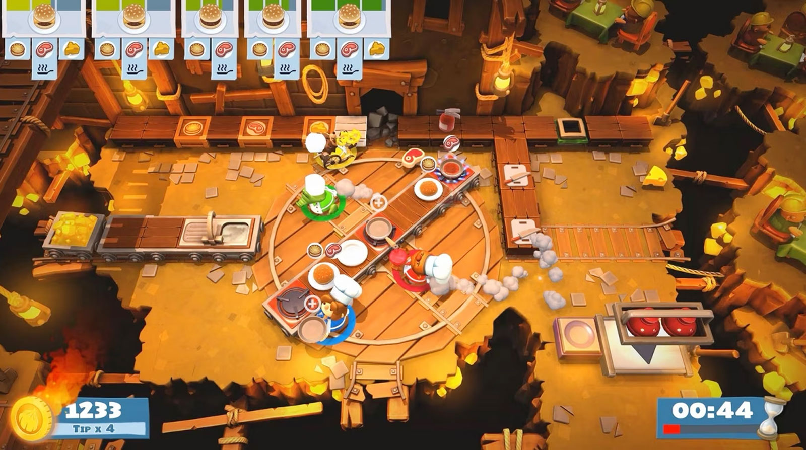 Overcooked! + Overcooked! 2 Double Pack PS4