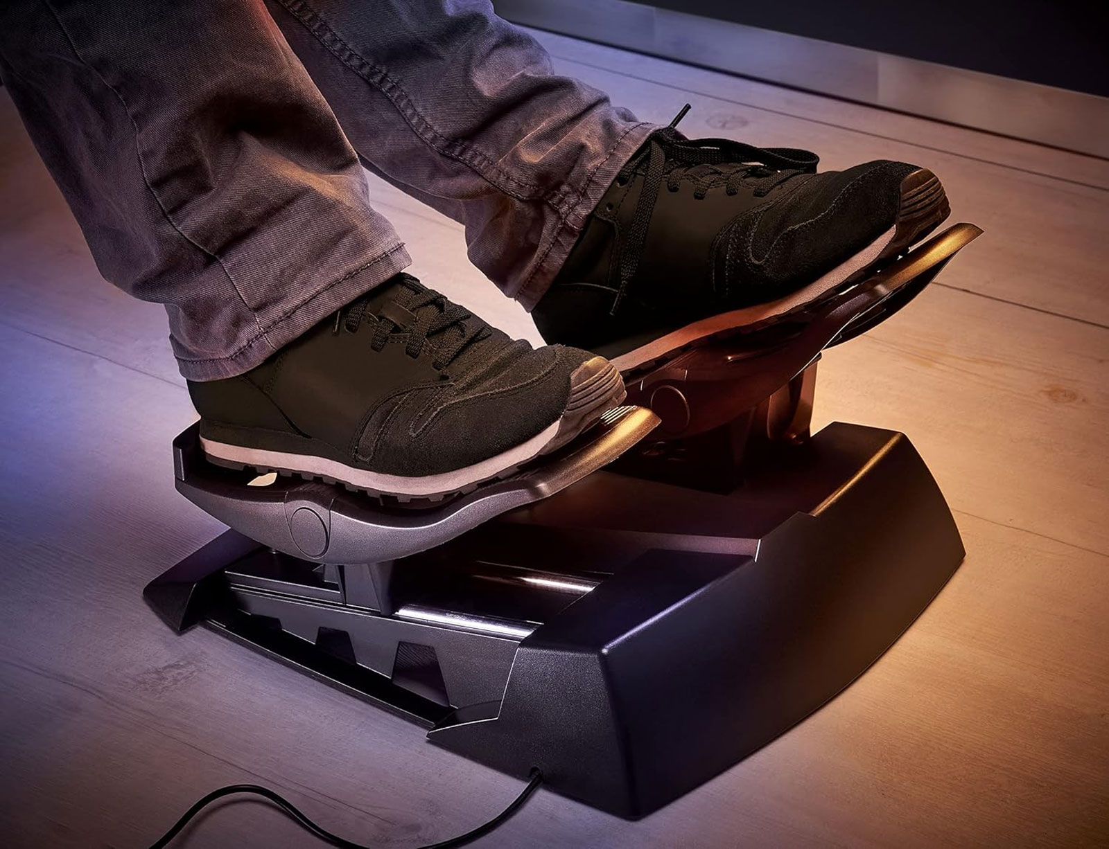 Pedály pro letecký joystick Hotas