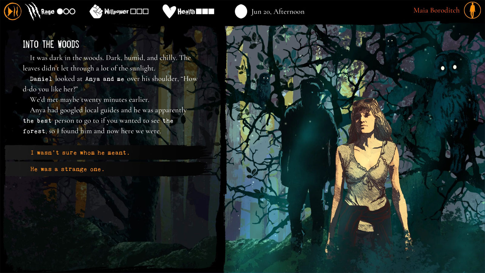 Werewolf The Apocalypse Heart of The Forest PS4