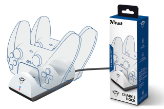 PS5 Dualsense nabíjecí stanice na PS5 ovladače