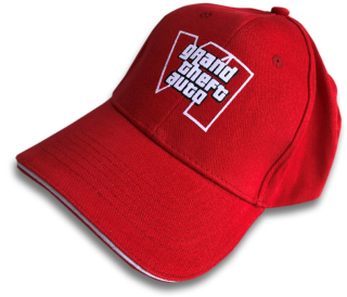 kšiltovka s motivem GTA 6 – Wanted (5 hvězd)