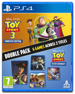 Toy Story 3 Complete Edition Double Pack + Retro Roundup PS4