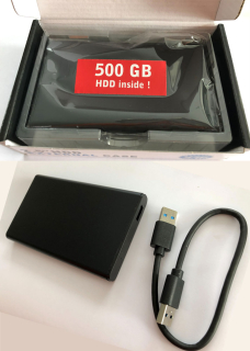 500 GB externí harddisk na Playstation 4 hry