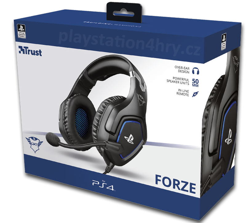 Playstation 4 gaming headset s oficiální Sony licencí