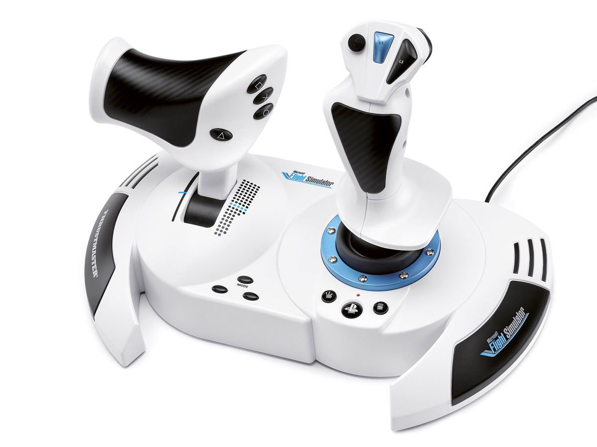 Hotas 5 letecký joystick s oficiální licencí na Playstation 5, PS4 a PC