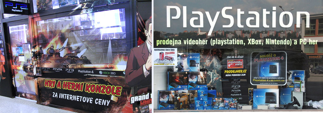 Prodejher.cz prodejna videoher Playstation