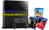 PS4 s hrama za nejlepší cenu PS4 + 3 hry akce