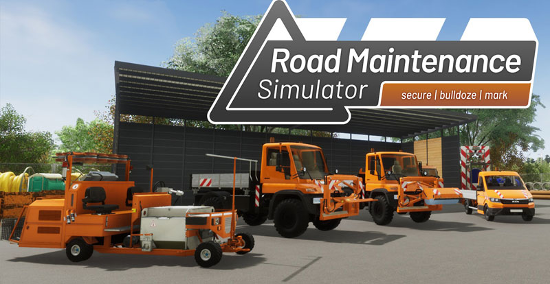 Road Maintenance Simulator na Playstation 4 Road Maintenance Simulator na Playstation 4