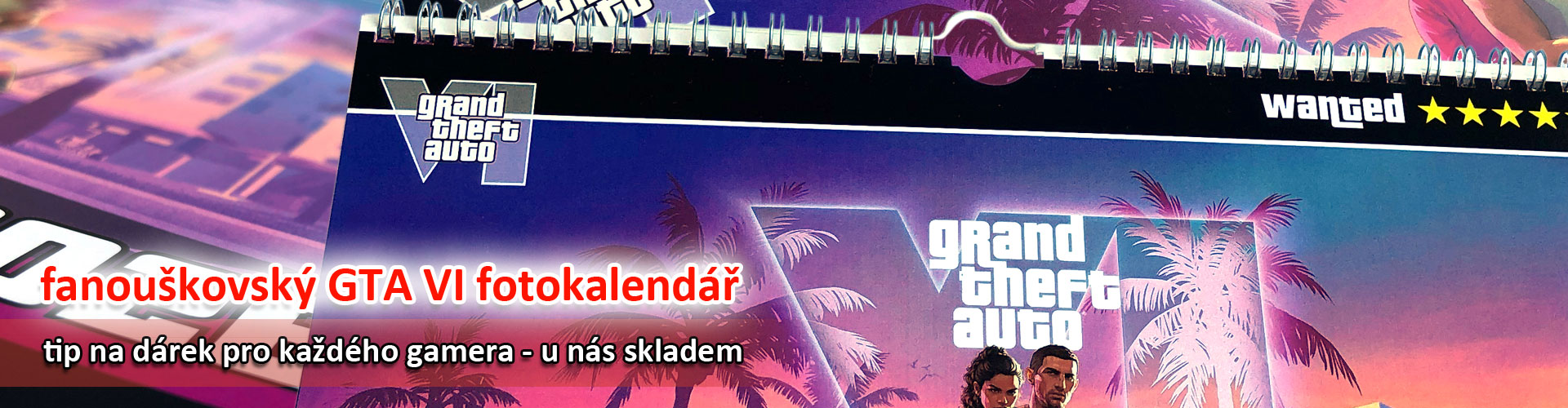 GTA 6 exkluzivní fanouškovský fotokalendář