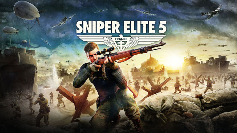 akční hra Sniper Elite 5 na Playstation 4