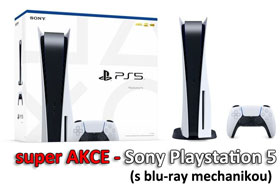 Sony PS5 standard edition akce