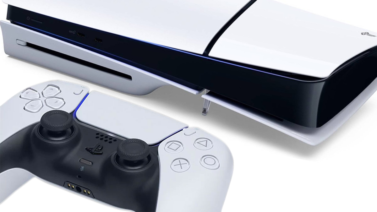 Playstation 5 Slim 1TB SSD edice s blue-ray mechanikou a ovladačem Dualsense Sony Playstation 5 Slim s blue-ray mechanikou a 1TB ultra rychlým SSD diskem