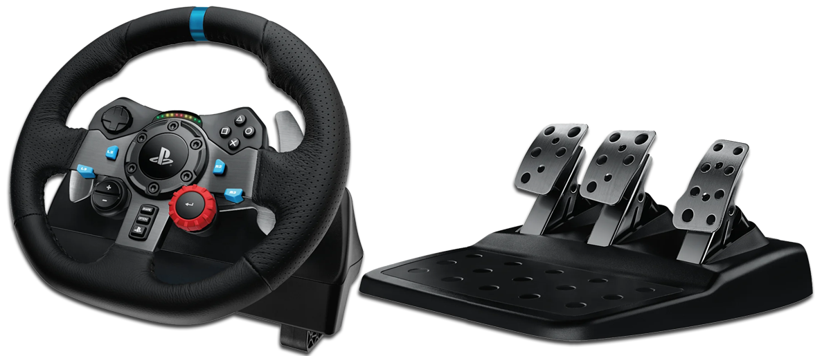volant Logitech G29 s pedály na Playstation 4, PS5 a PC volant Logitech G29 s pedály